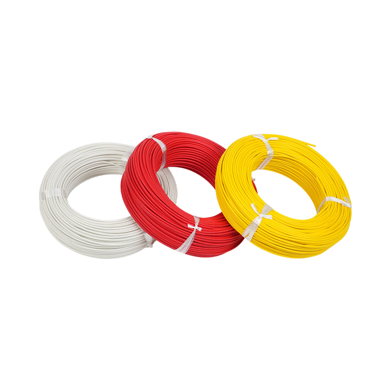 Filo e fibra intrecciati e isolati in gomma siliconica UL